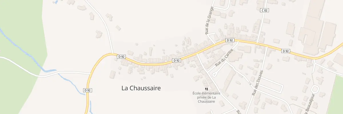 Plan du 58 Rue de Bretagne (La Chaussaire à Montrevault-sur-Èvre