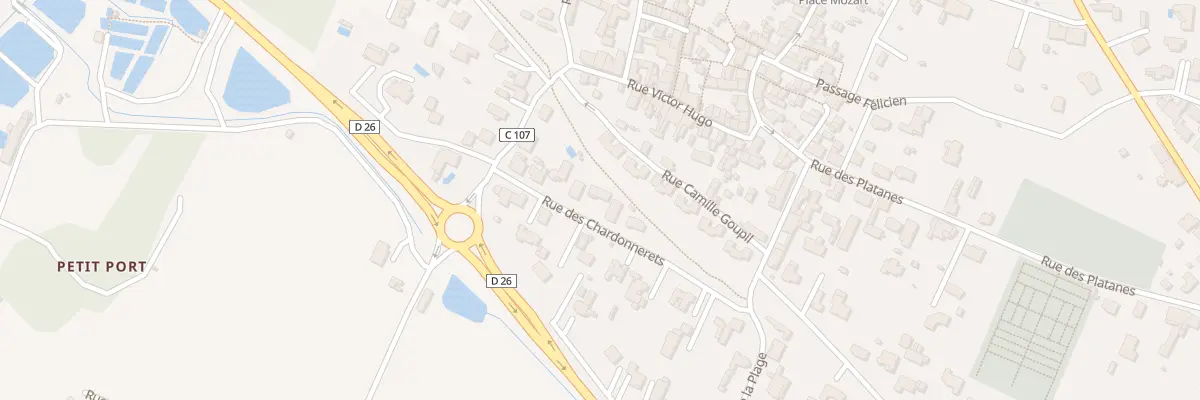 Plan du 4B Rue des Chardonnerets à Bourcefranc-le-Chapus