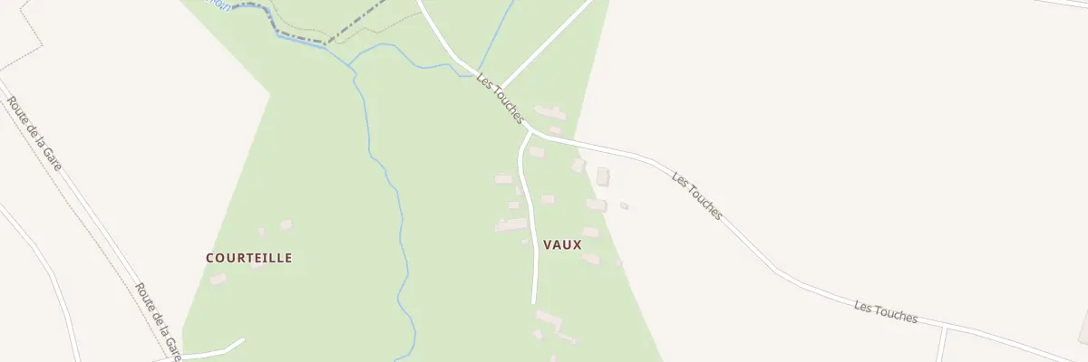 Plan du 5284 Vaux à La Selle-en-Luitré