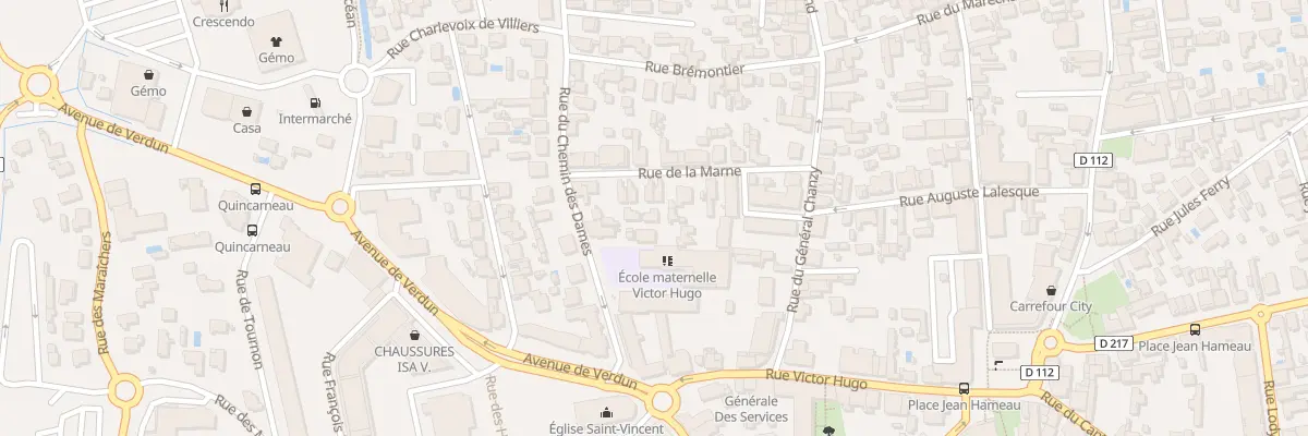 Plan du 8 Rue de la Marne à La Teste-de-Buch