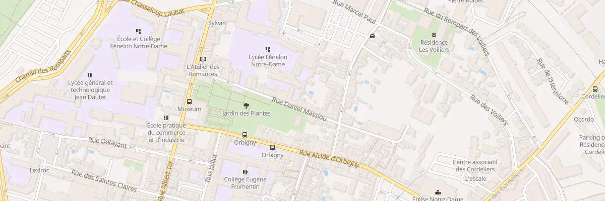 Plan du 24 Rue Massiou à La Rochelle