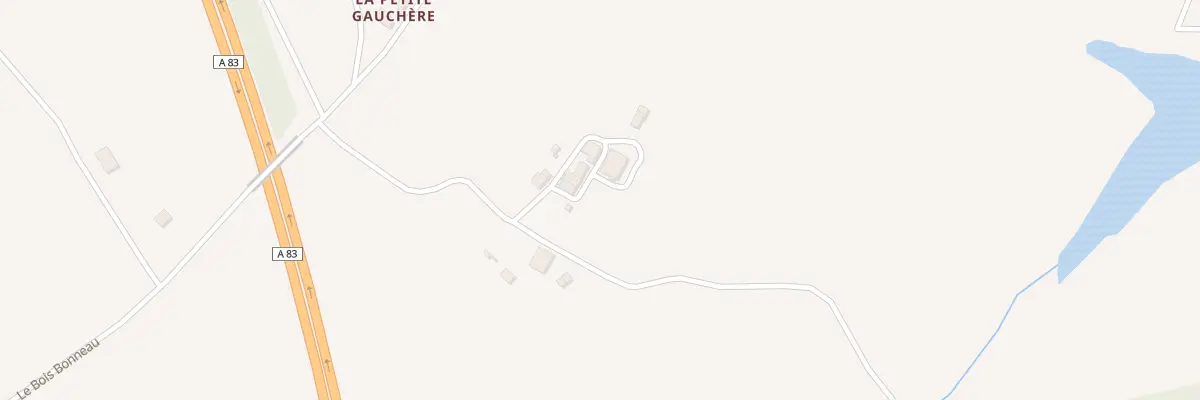Plan du 120 La Morlière à Bournezeau