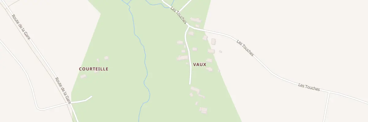 Plan du 179 Vaux à La Selle-en-Luitré