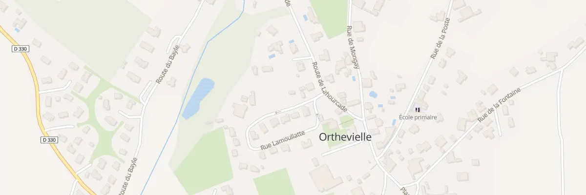 Plan du 120 Imp du Bousquet à Orthevielle