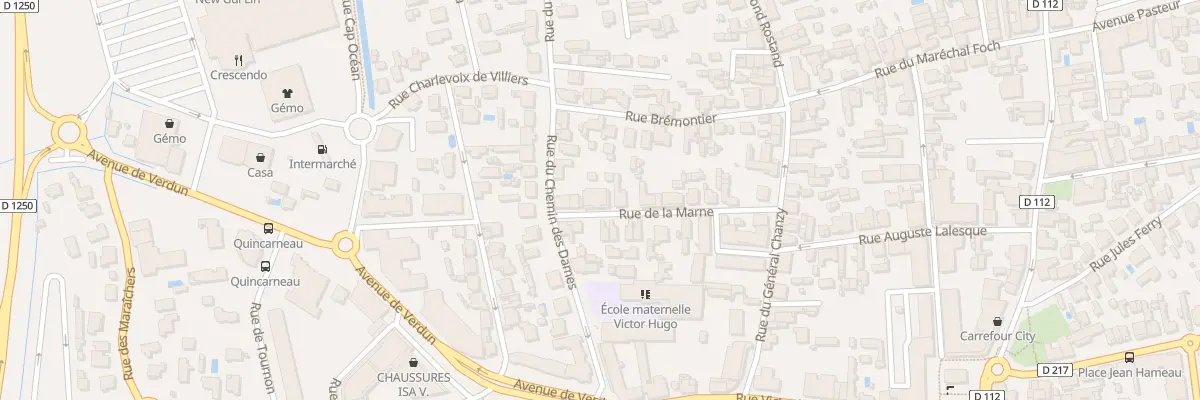 Plan du 13 Rue de la Marne à La Teste-de-Buch