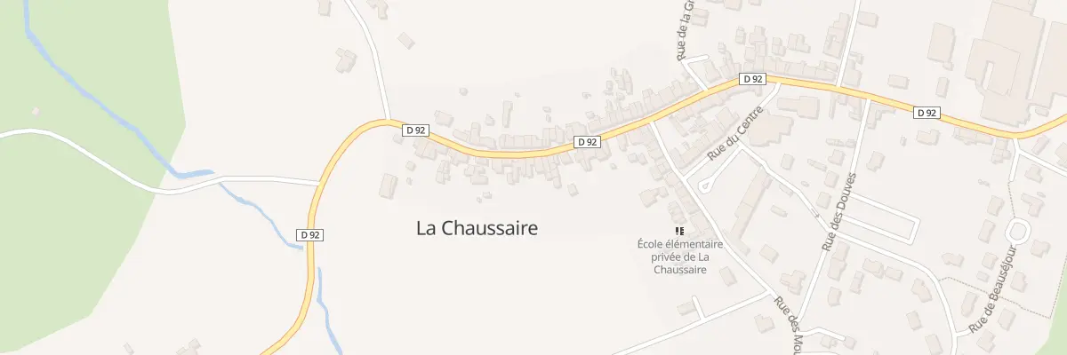 Plan du 25 Rue de Bretagne (La Chaussaire à Montrevault-sur-Èvre