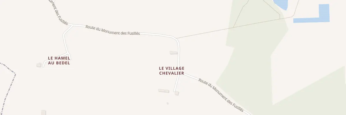 Plan du 5009 Le Village Chevallier à Beaucoudray
