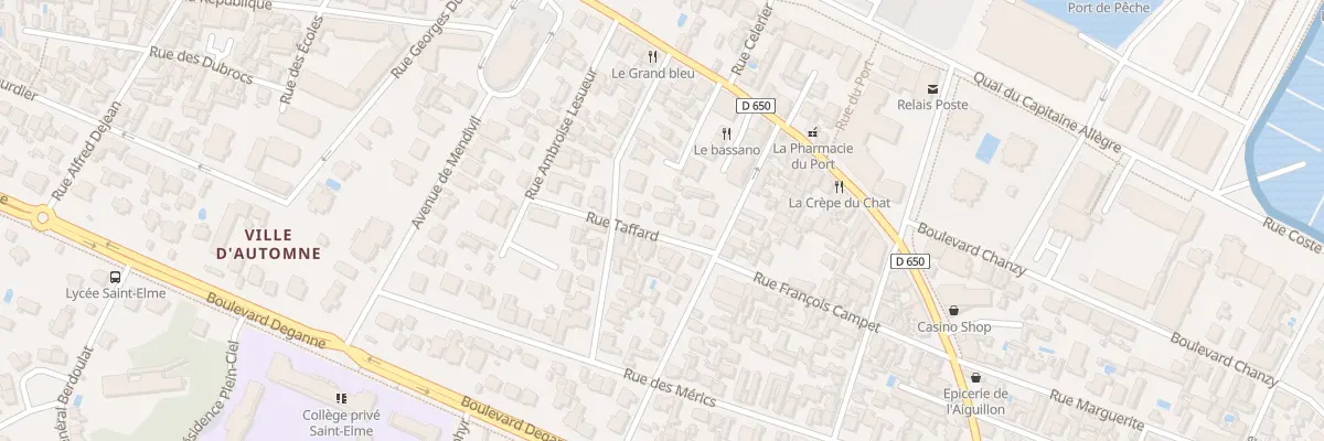 Plan du 5 Rue Taffard à Arcachon