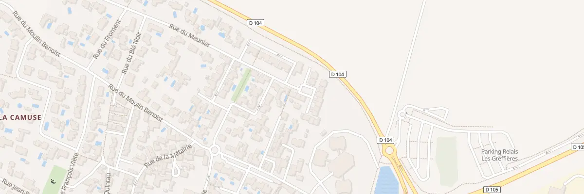 Plan du 18 Rue du Méteil à Lagord
