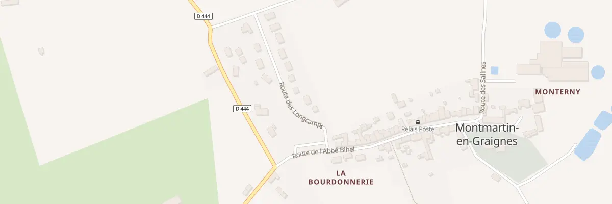 Plan du 4 Rue des Longcamps à Carentan-les-Marais