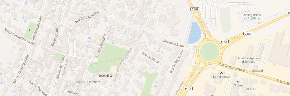 Plan du 23 Rue du Bacco à Lagord