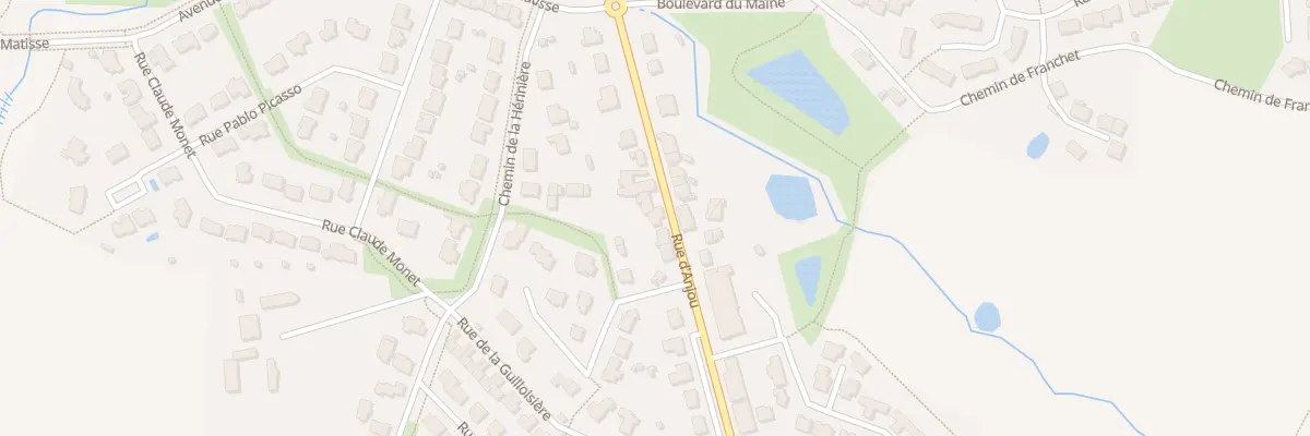 Plan du 50 Rue d’Anjou à Argentré-du-Plessis