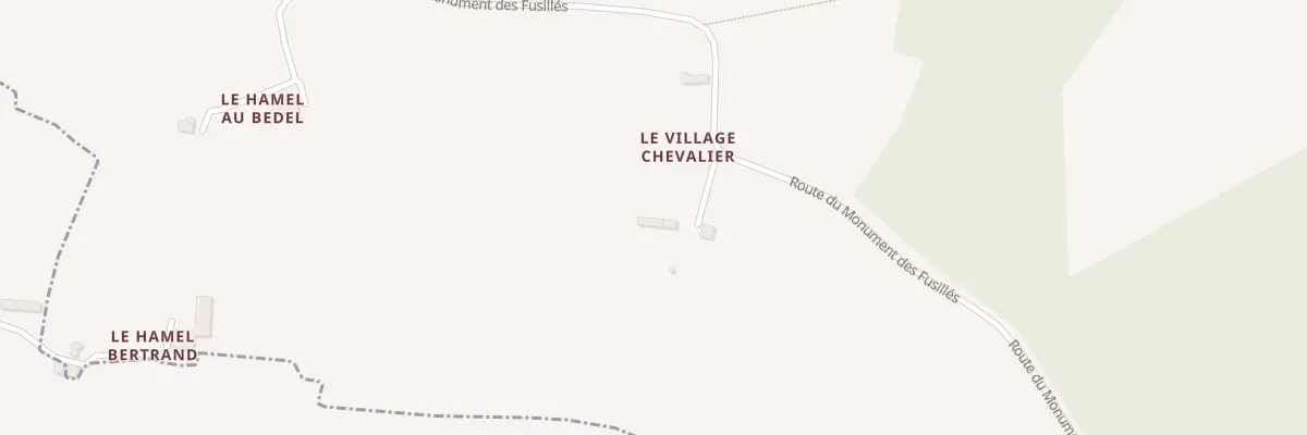 Plan du 5008 Le Village Chevallier à Villebaudon
