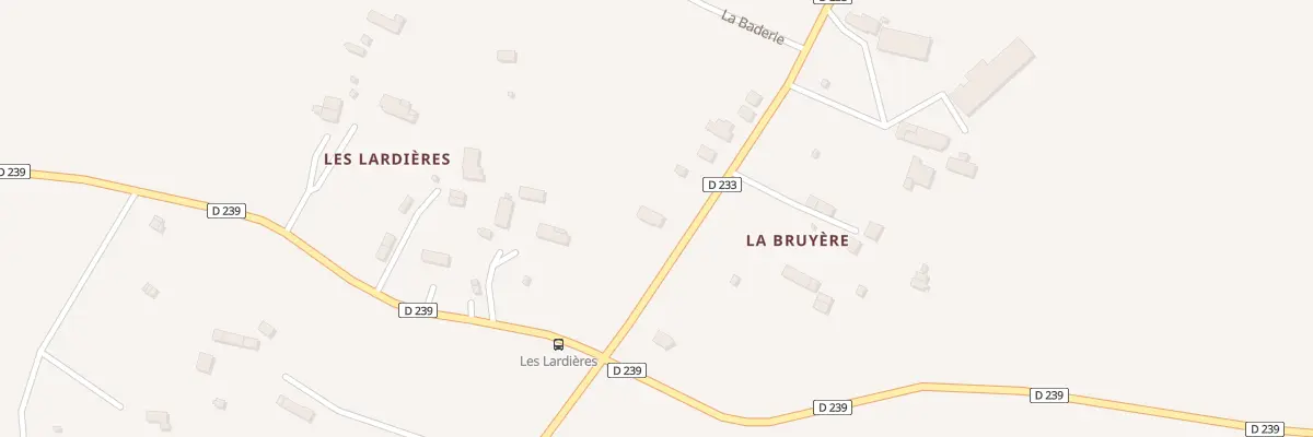 Plan du 5095 Les Lardieres aux Loges-sur-Brécey