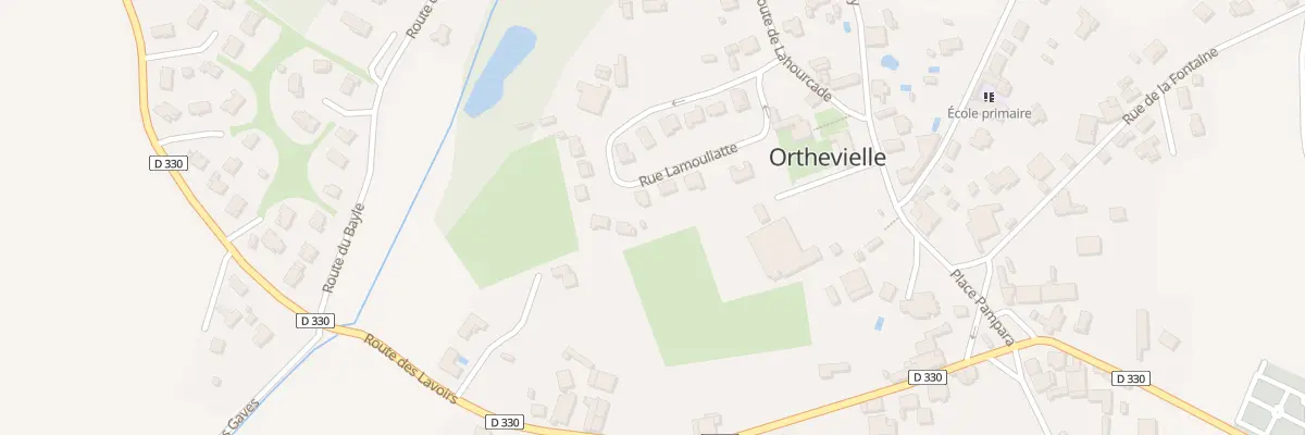 Plan du 7 Rue Lamouliatte à Orthevielle
