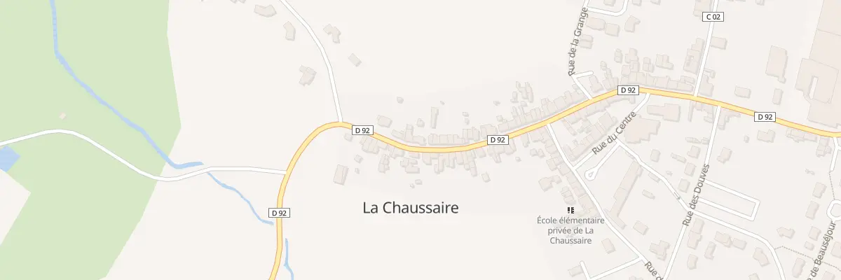 Plan du 70 Rue de Bretagne (La Chaussaire à Montrevault-sur-Èvre