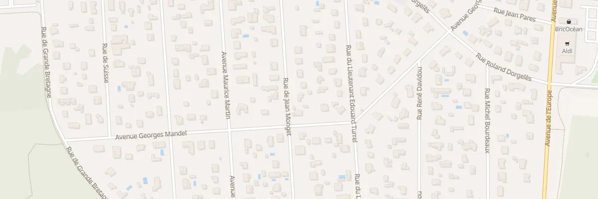 Plan du 17 Rue Jean Monget à Vendays-Montalivet