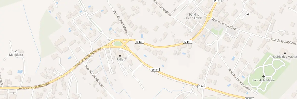 Plan du 21 Rue du Clapet aux Mathes