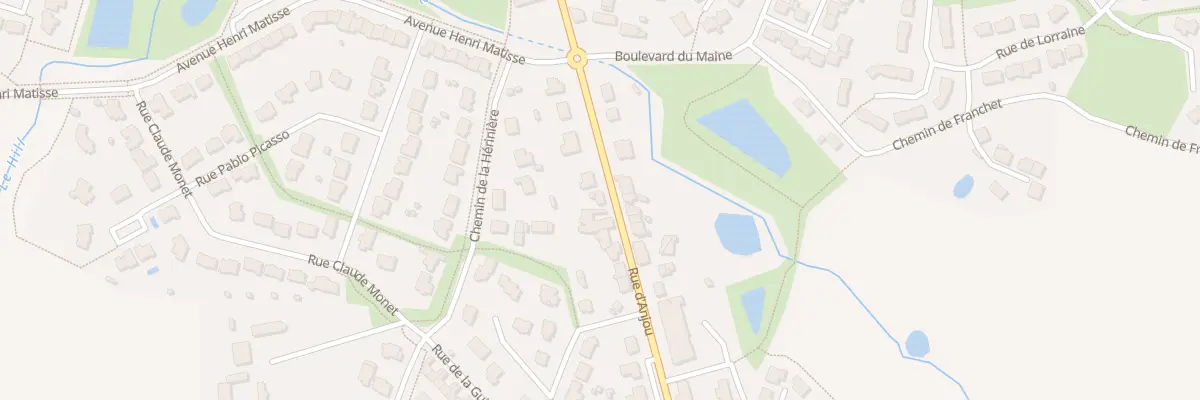Plan du 46 Rue d’Anjou à Argentré-du-Plessis