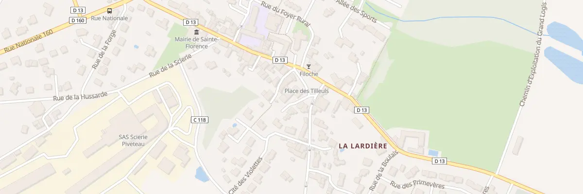 Plan du 7B Pl des Tilleuls à Sainte-Florence
