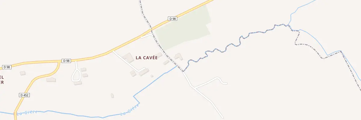 Plan du 5046 La Cavee à Montabot