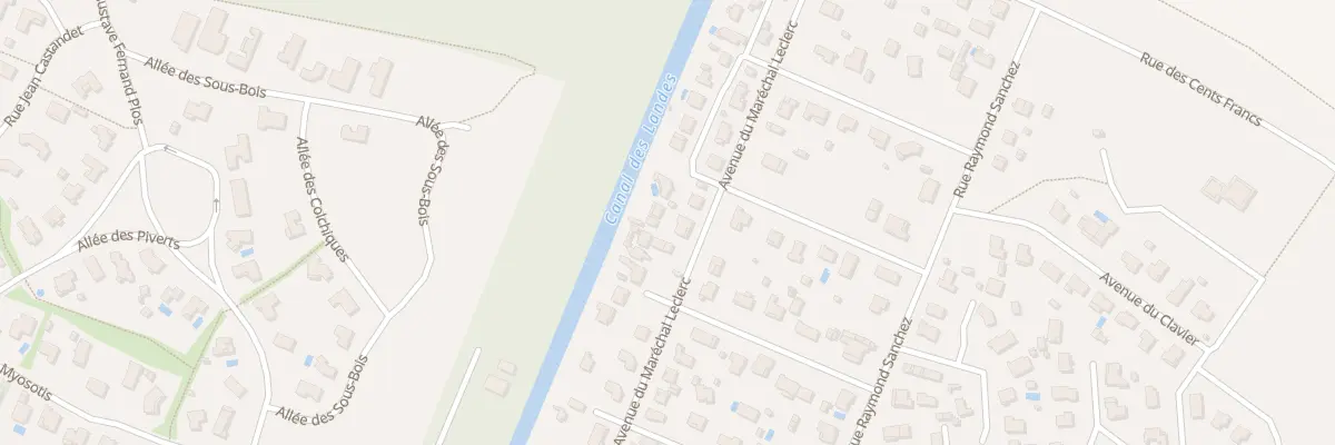 Plan du 73 Rue du Mal Leclerc Cazaux à La Teste-de-Buch