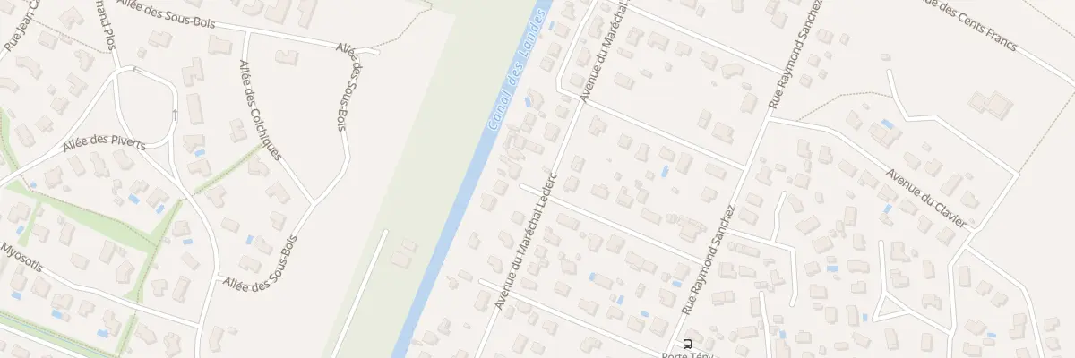 Plan du 67 Rue du Mal Leclerc Cazaux à La Teste-de-Buch