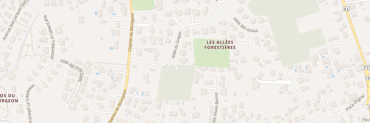 Plan du 17 All du Grepin à Lège-Cap-Ferret