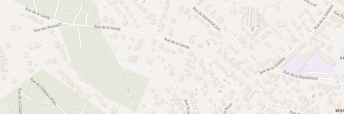 Plan du 27 Rue de la Garde à La Tremblade