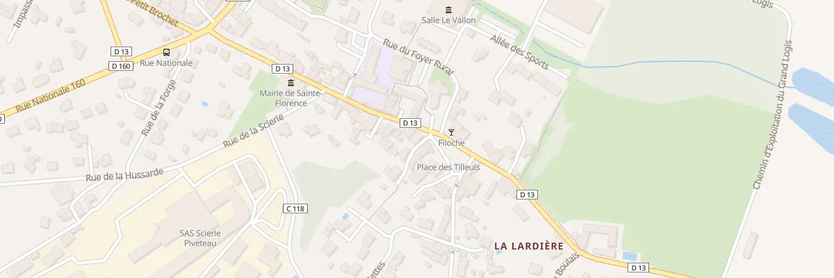 Plan du 1 Imp des Jardins à Sainte-Florence