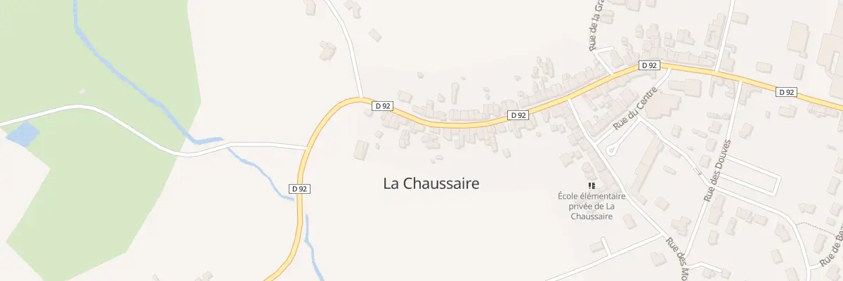 Plan du 33 Rue de Bretagne (La Chaussaire à Montrevault-sur-Èvre
