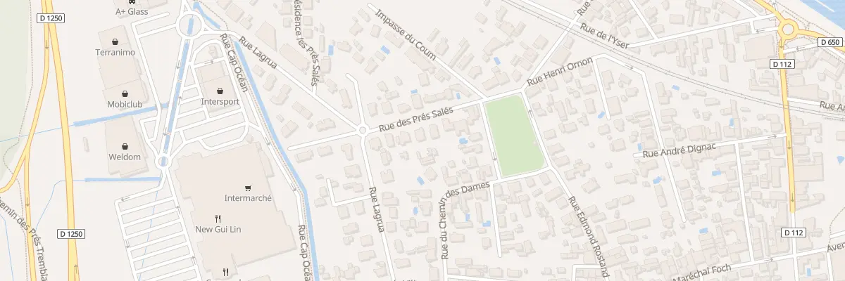 Plan du 7 Rue des Prés Salés à La Teste-de-Buch