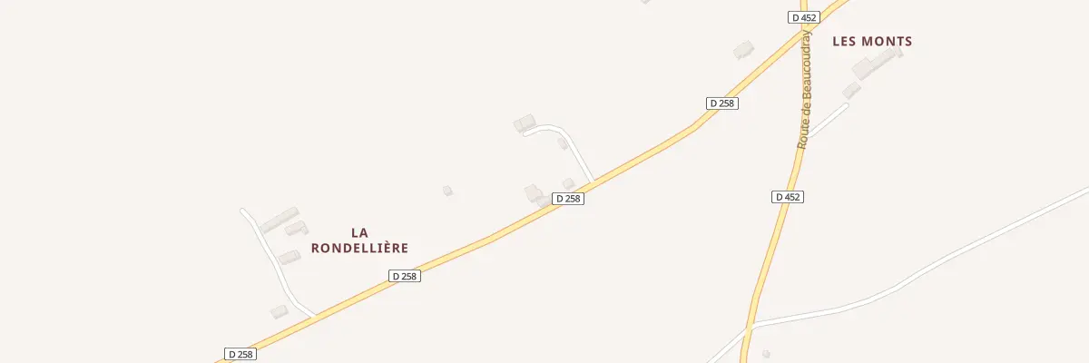 Plan du 5008 La Rondelliere à Montabot