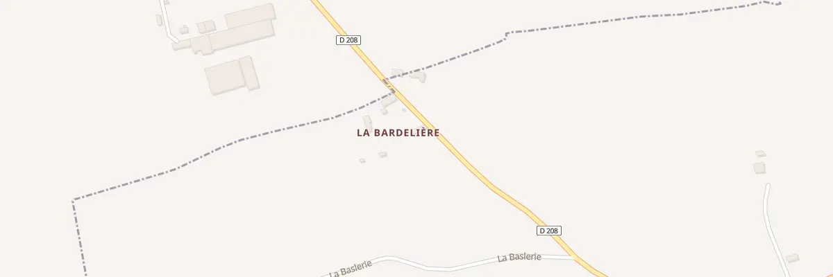 Plan du 5003 La Bardeliere à Beaucoudray