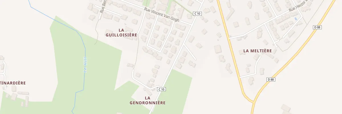 Plan du 18 Rte du Bois Gros à Argentré-du-Plessis