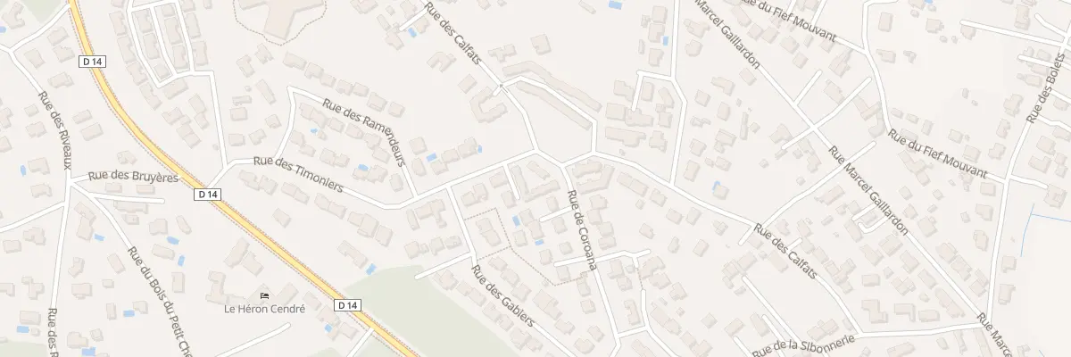 Plan du 29 Rue de Coroana à La Tremblade