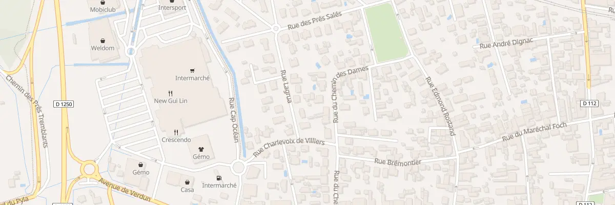 Plan du 6B Rue Lagrua à La Teste-de-Buch