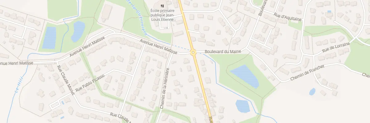 Plan du 38 Rue d’Anjou à Argentré-du-Plessis