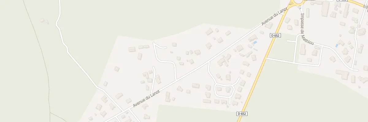 Plan du 58 All de Judiou à Gastes