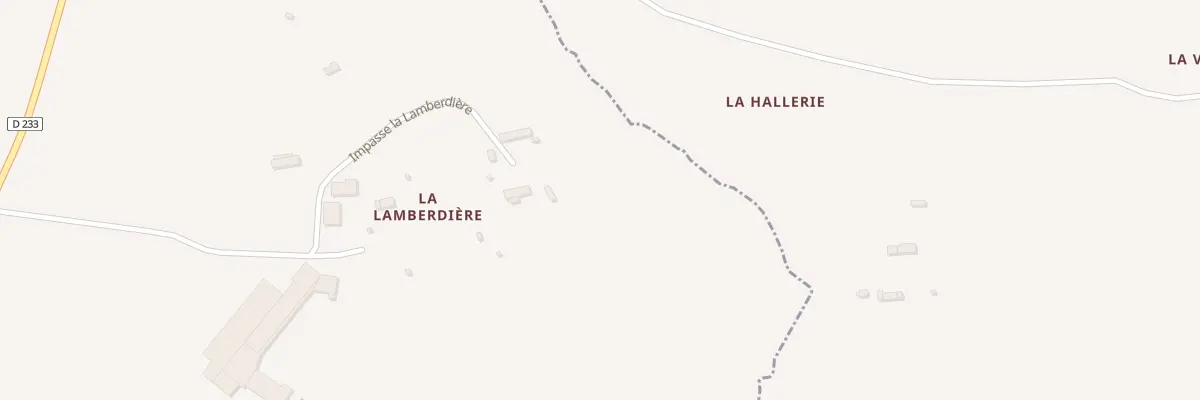 Plan du 5615 Lamberdiere aux Loges-sur-Brécey