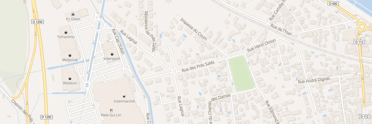 Plan du 8 Rue des Prés Salés à La Teste-de-Buch
