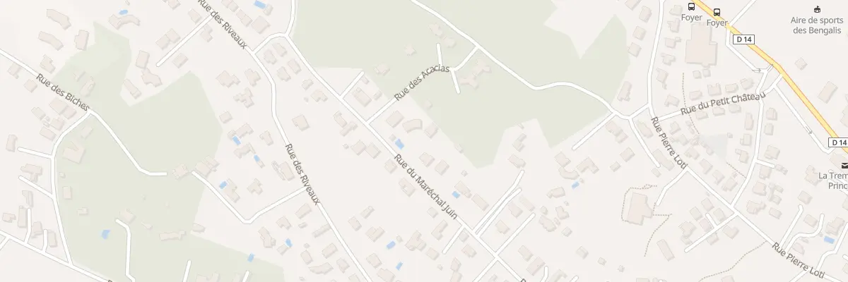 Plan du 54 Rue du Maréchal Juin à La Tremblade