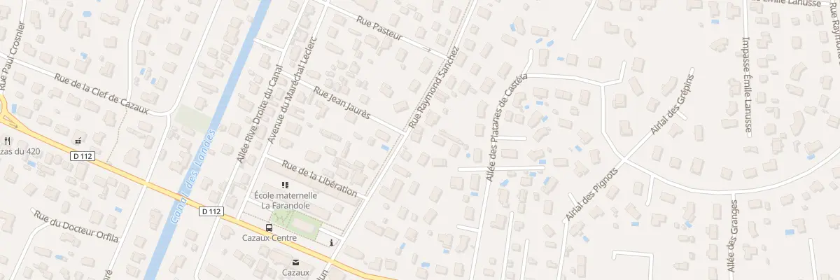 Plan du 8A Rue Raymond Sanchez Cazaux à La Teste-de-Buch