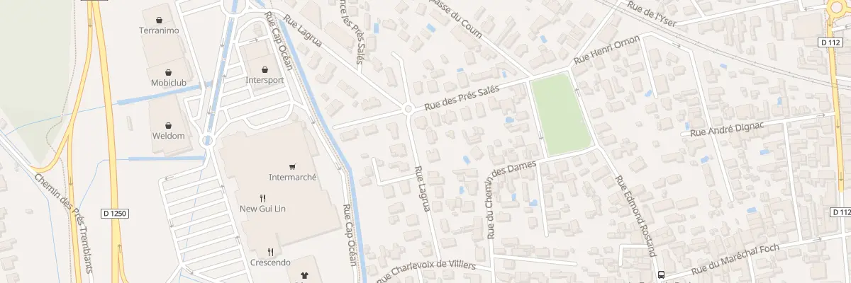 Plan du 14 Rue Lagrua à La Teste-de-Buch