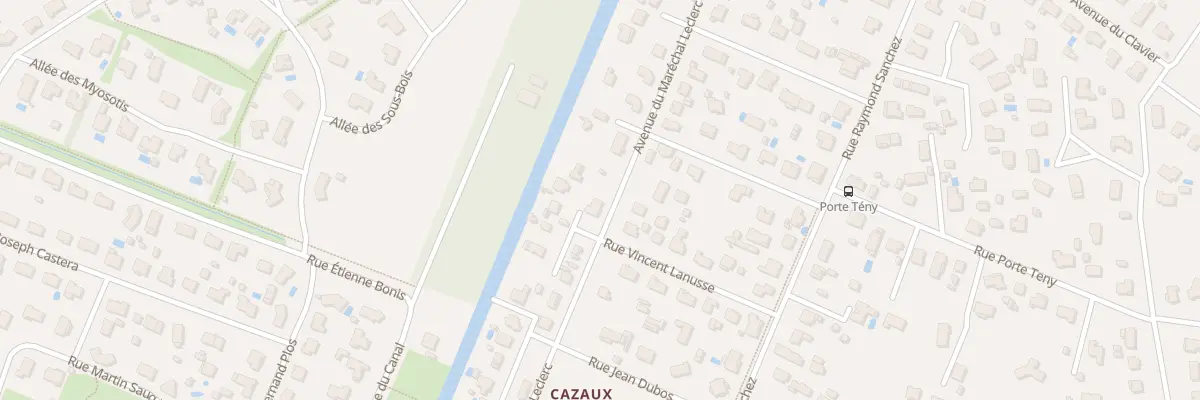Plan du 51 Rue du Mal Leclerc Cazaux à La Teste-de-Buch