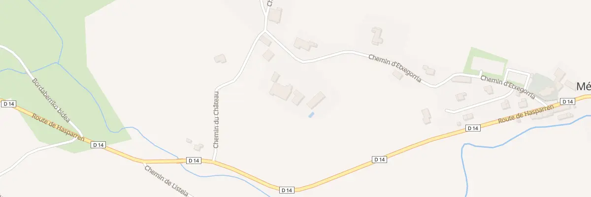 Plan du 7400 Chateau à Méharin