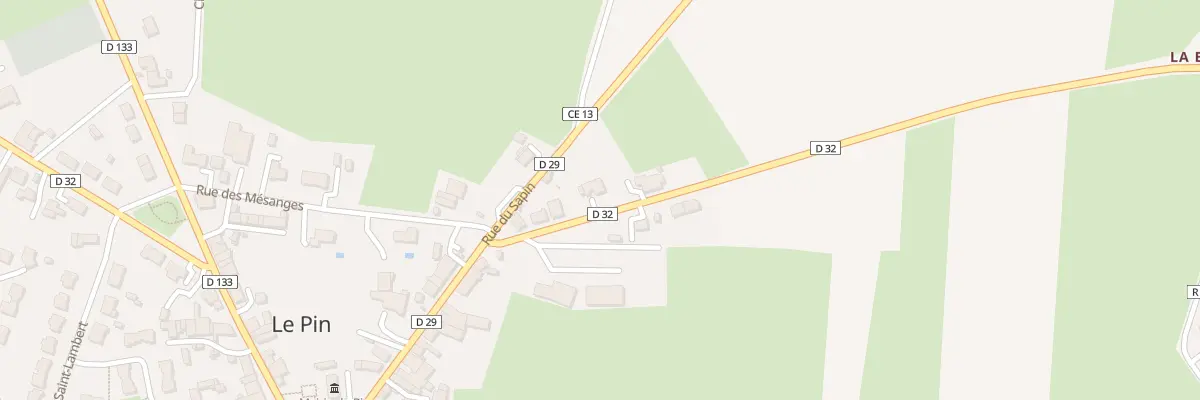 Plan du 93 Rue d’Anjou au Pin