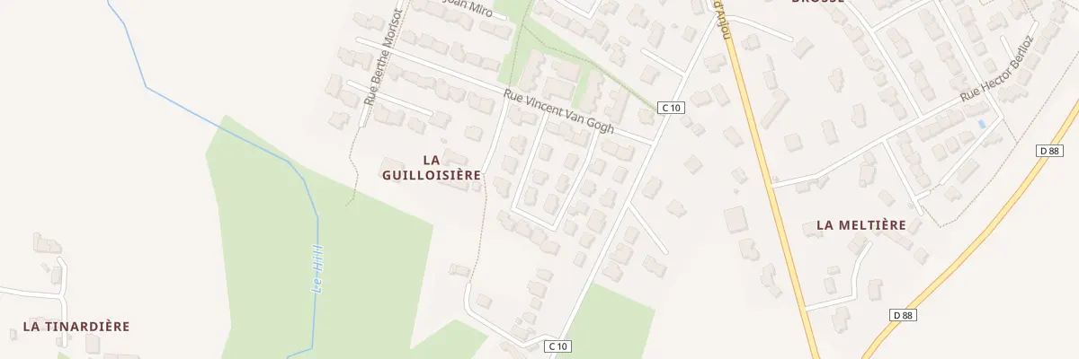 Plan du 3 Rue Émile Bernard à Argentré-du-Plessis