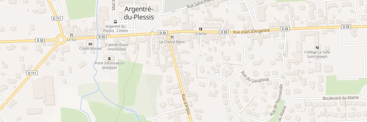 Plan du 7B Rue d’Anjou à Argentré-du-Plessis