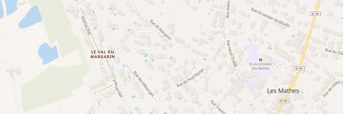 Plan du 3 Rue des Pinsons aux Mathes